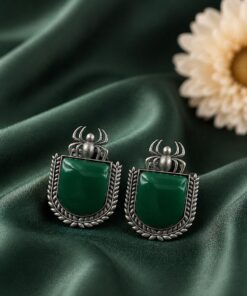 Spider Shape Stud Earring Artistic Design for Traditional  Wear - Image 4