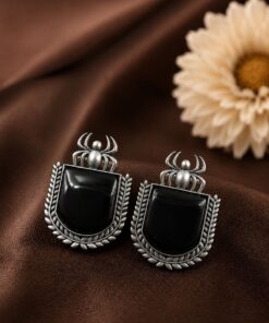 Spider Shape Stud Earring Artistic Design for Traditional  Wear - Image 3
