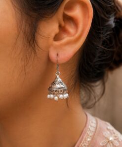 Jhumki Hook Earring Vintage Design for Party & Special Occasion