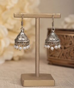 Alternative view of Jhumki Hook Earring Vintage Design for Party & Special Occasion