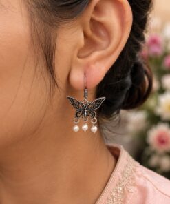 Butterfly Hook Earring Minimal Jewelry for Party & Casual Wear