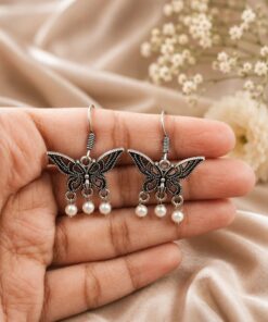 Butterfly Hook Earring Minimal Jewelry for Party & Casual Wear - Image 3