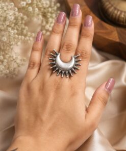 Vintage Silver Ring Antique Jewelry for Everyday & Ethnic Wear - Image 5