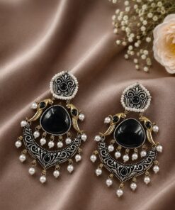 Bird Two Tone Earring Traditional Jewelry for Weddings, Festivals & Party Wear - Image 9