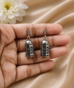 Vintage Design Silver Earring Traditional Jewelry for Weddings, & Party Wear - Image 3