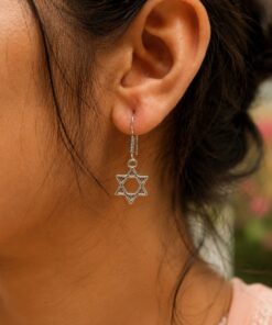 German Silver Star Earring Traditional Jewelry for Everyday & Party Wear