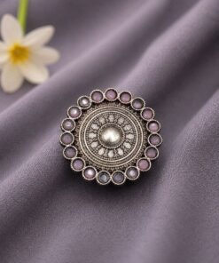 Designer Floral Hair Pin Traditional Hair Accessory for Weddings, Festivals & Party Wear - Image 4