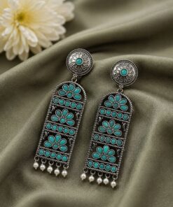 Handmade Silver Earring Artisan Crafted Jewelry for Traditional & Everyday Wear - Image 7