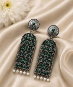 Handmade Silver Earring Artisan Crafted Jewelry for Traditional & Everyday Wear - Image 6