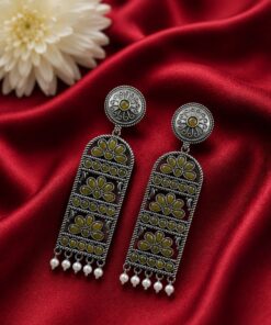 Handmade Silver Earring Artisan Crafted Jewelry for Traditional & Everyday Wear - Image 8