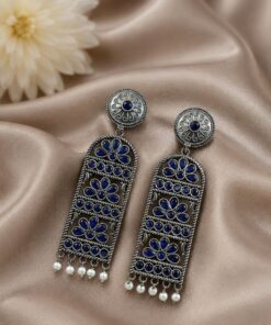 Handmade Silver Earring Artisan Crafted Jewelry for Traditional & Everyday Wear - Image 9