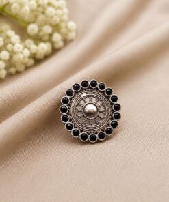 Adjustable Ethnic Ring Traditional Design for Party Wear - Image 8
