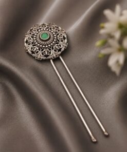 Designer Floral Hair Accessories Ethnic Hair Jewelry for Traditional Look - Image 5