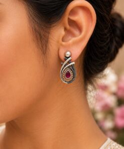 Designer Drop Stud Earring LightWeight Jewelry for Daily Wear