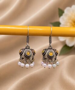 Unique Jhumki Earring Ethnic Look for Minimalist Design - Image 9