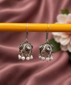 Unique Jhumki Earring Ethnic Look for Minimalist Design - Image 5