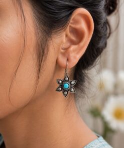 Ethnic Flower Earring Elegant Design for Stylish Look