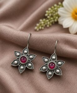 Ethnic Flower Earring Elegant Design for Stylish Look - Image 6