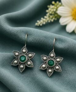 Ethnic Flower Earring Elegant Design for Stylish Look - Image 4