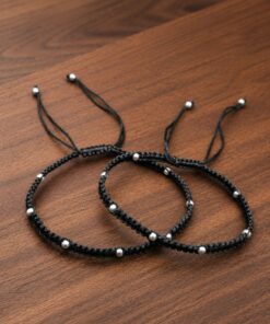 Alternative view of Elegant Adjustable Thread Anklet Handmade Payal for Stylish Look