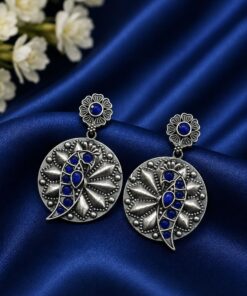Unique Parrot Earring Traditional Oxidized Earrings for Special Occasion - Image 3