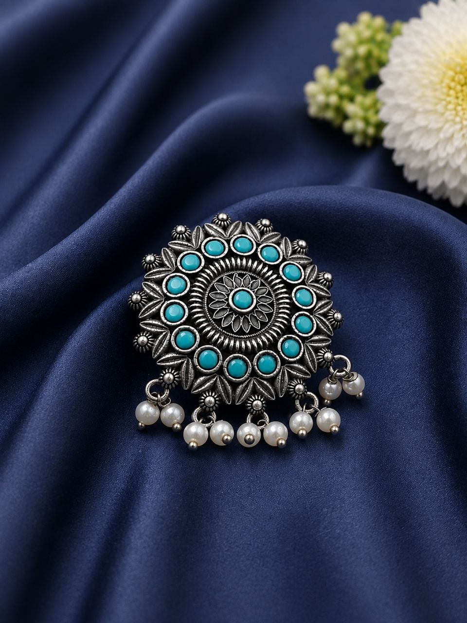Vintage Stylish Ring Elegant Adjustable Antique Ring for Traditional Wear - Image 10