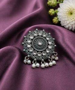 Vintage Stylish Ring Elegant Adjustable Antique Ring for Traditional Wear - Image 9