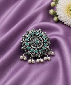 Vintage Stylish Ring Elegant Adjustable Antique Ring for Traditional Wear - Image 5