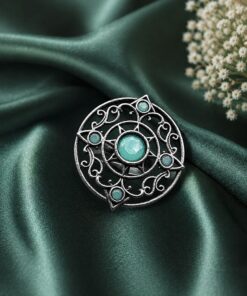 Vintage Adjustable Ring Elegant Antique Statement Ring for Party Look - Image 7