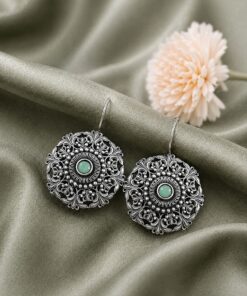 Ethnic Floral Earring ? Stunning Traditional Design for Elegant Festive Styling - Image 10