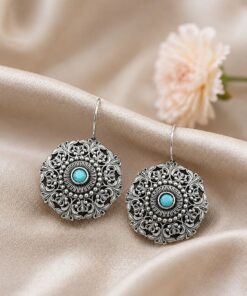 Ethnic Floral Earring ? Stunning Traditional Design for Elegant Festive Styling - Image 9