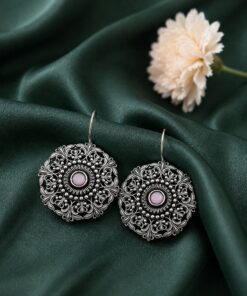Ethnic Floral Earring ? Stunning Traditional Design for Elegant Festive Styling - Image 7