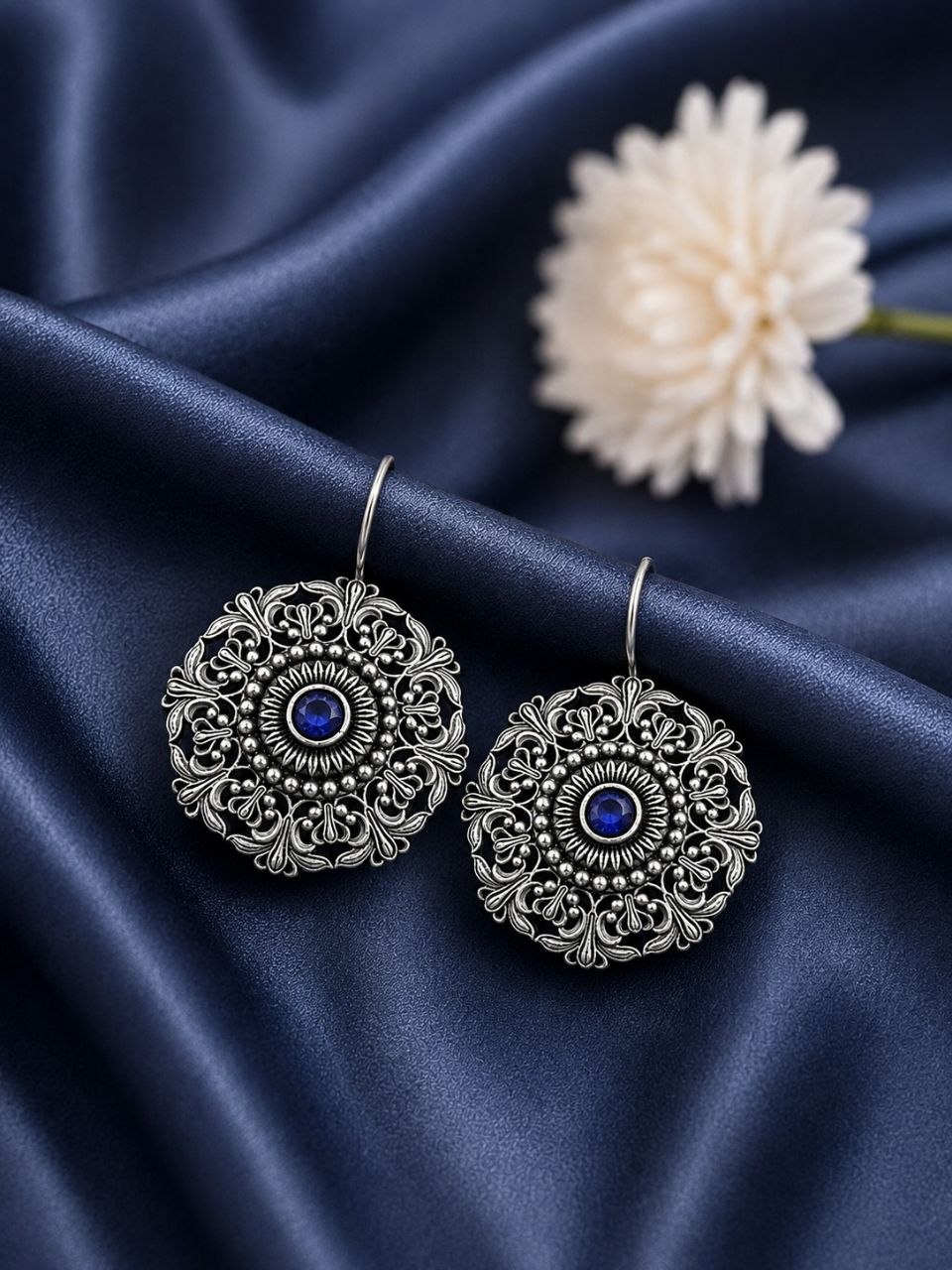 Ethnic Floral Earring ? Stunning Traditional Design for Elegant Festive Styling - Image 8