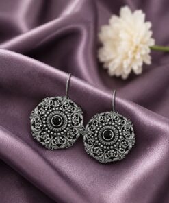 Ethnic Floral Earring ? Stunning Traditional Design for Elegant Festive Styling - Image 6