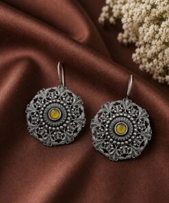 Ethnic Floral Earring ? Stunning Traditional Design for Elegant Festive Styling - Image 4
