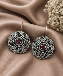 Ethnic Floral Earring ? Stunning Traditional Design for Elegant Festive Styling - Image 3