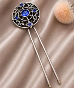 Stylish Silver Hair Accessories ? Elegant Floral Charm for Stunning Traditional Hairstyles - Image 7
