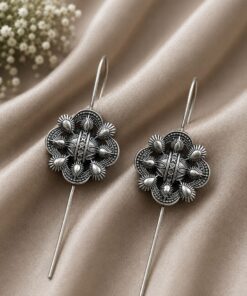 Alternative view of Gorgeous Designer Flower Earcuff for Stunning Elegant Beautiful Styling
