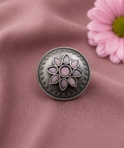 Alternative view of Vintage Silver Ring for Elegant Timeless Traditional Jewelry