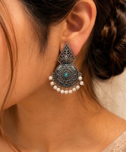 Elegant Silver Earring for Stunning Timeless Traditional and Modern Styling