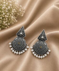 Elegant Silver Earring for Stunning Timeless Traditional and Modern Styling - Image 5