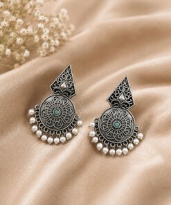 Alternative view of Elegant Silver Earring for Stunning Timeless Traditional and Modern Styling