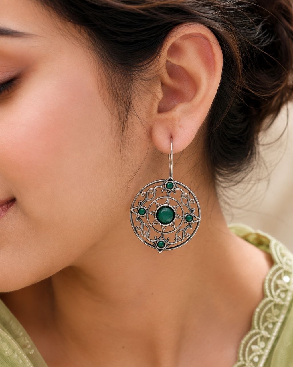 Flower Hook Earring ? Stunning Design for Graceful Everyday Style