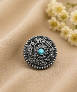 Silver Traditional Ring ? Exquisite Ethnic Design for Graceful Styling - Image 10