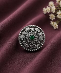 Silver Traditional Ring ? Exquisite Ethnic Design for Graceful Styling - Image 5