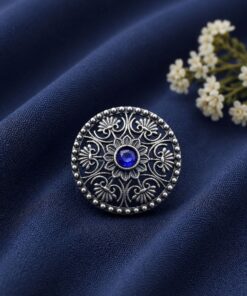 Silver Traditional Ring ? Exquisite Ethnic Design for Graceful Styling - Image 3