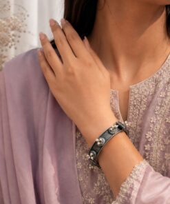 Adjustable Silver Kada ? Premium Elegant Bracelet for Stylish Traditional Wear