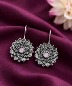 Gorgeous Flower Hook Earring for Elegant and Charming Everyday Style - Image 3