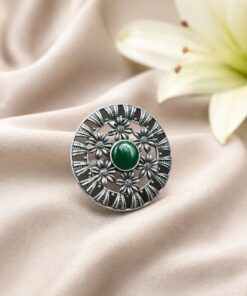 Elegant Designer Flower Ring for a Stunning and Charming Fashion Look - Image 3