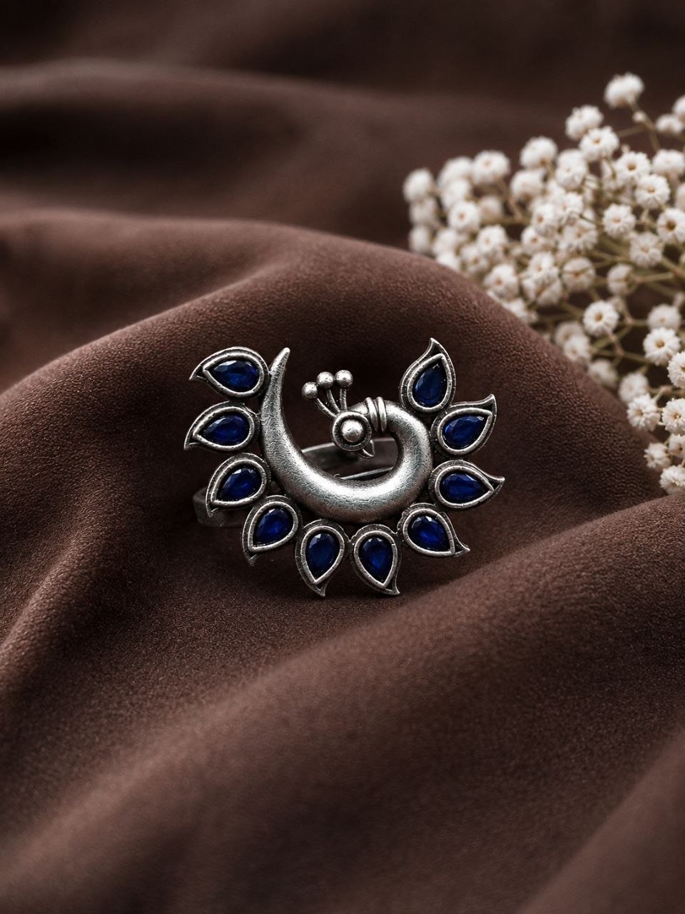 Vintage Peacock Ring ? Elegant Jewelry for Stylish Traditional Looks - Image 8